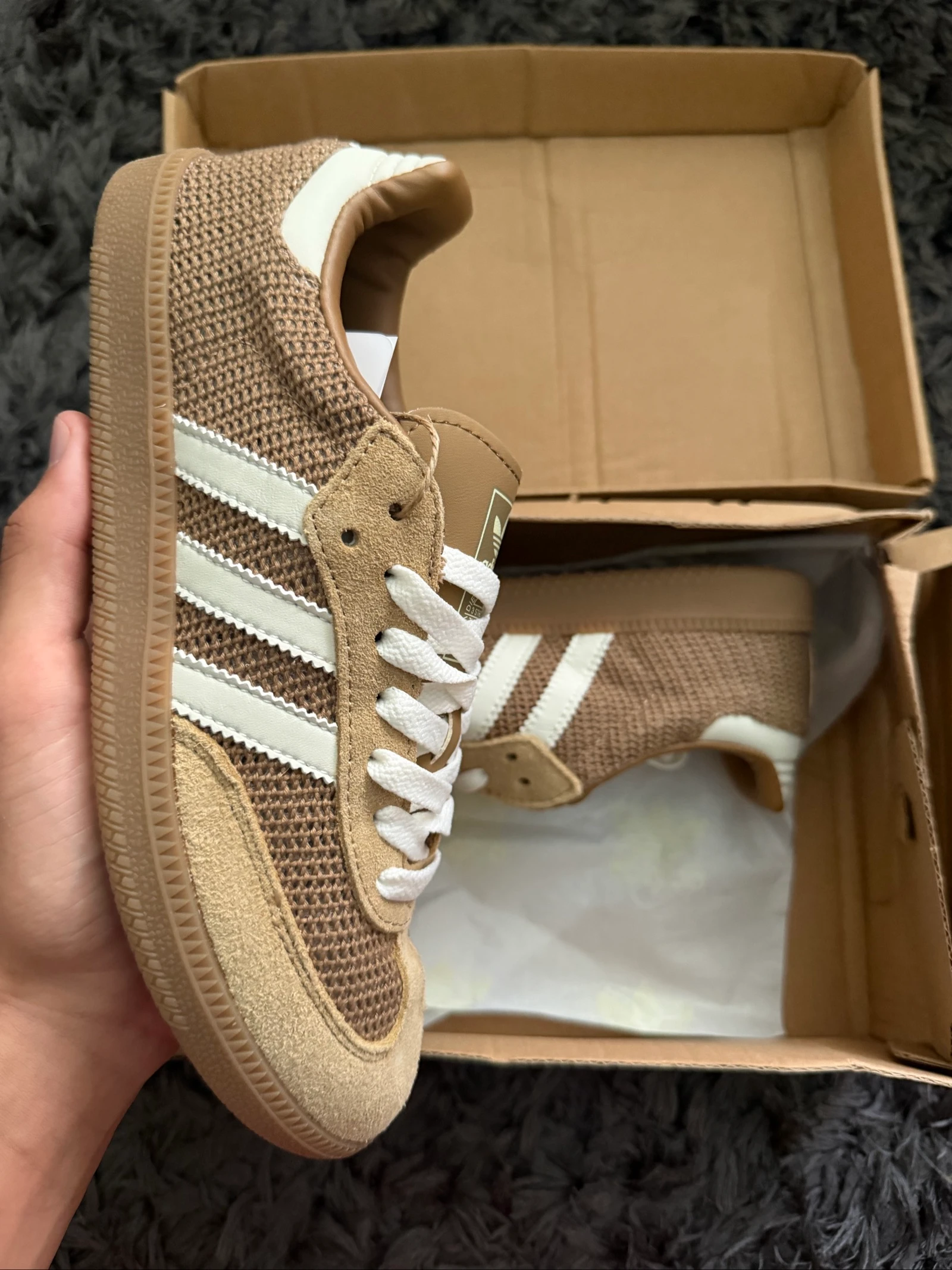 Adidas Handball Spezial Beige/Marrón - Talla 39 1/3 - Nuevas – photo 4